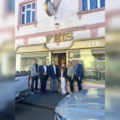 07.04.26: Unternehmensdialog bei Feis Uhren, Optik, Schmuck in Asbach