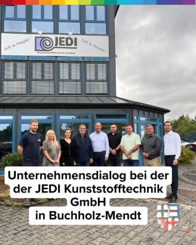 17.08.26: Unternehmesdialo bei der Fa. Jedi