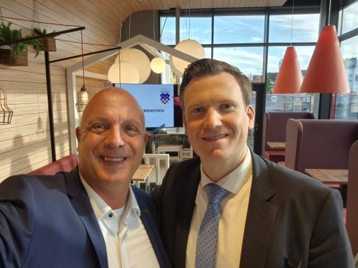 09.06.26: Businiess-Frühstück der Stadt Bad Honnef mit Bürgermeister Philipp Herzog