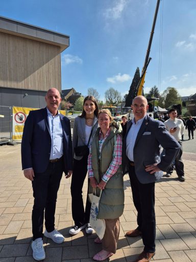 25.04.26: Mitglieder der CDU/FDP-Fraktion beim "Markt der Berufe" in Neustadt/Wied